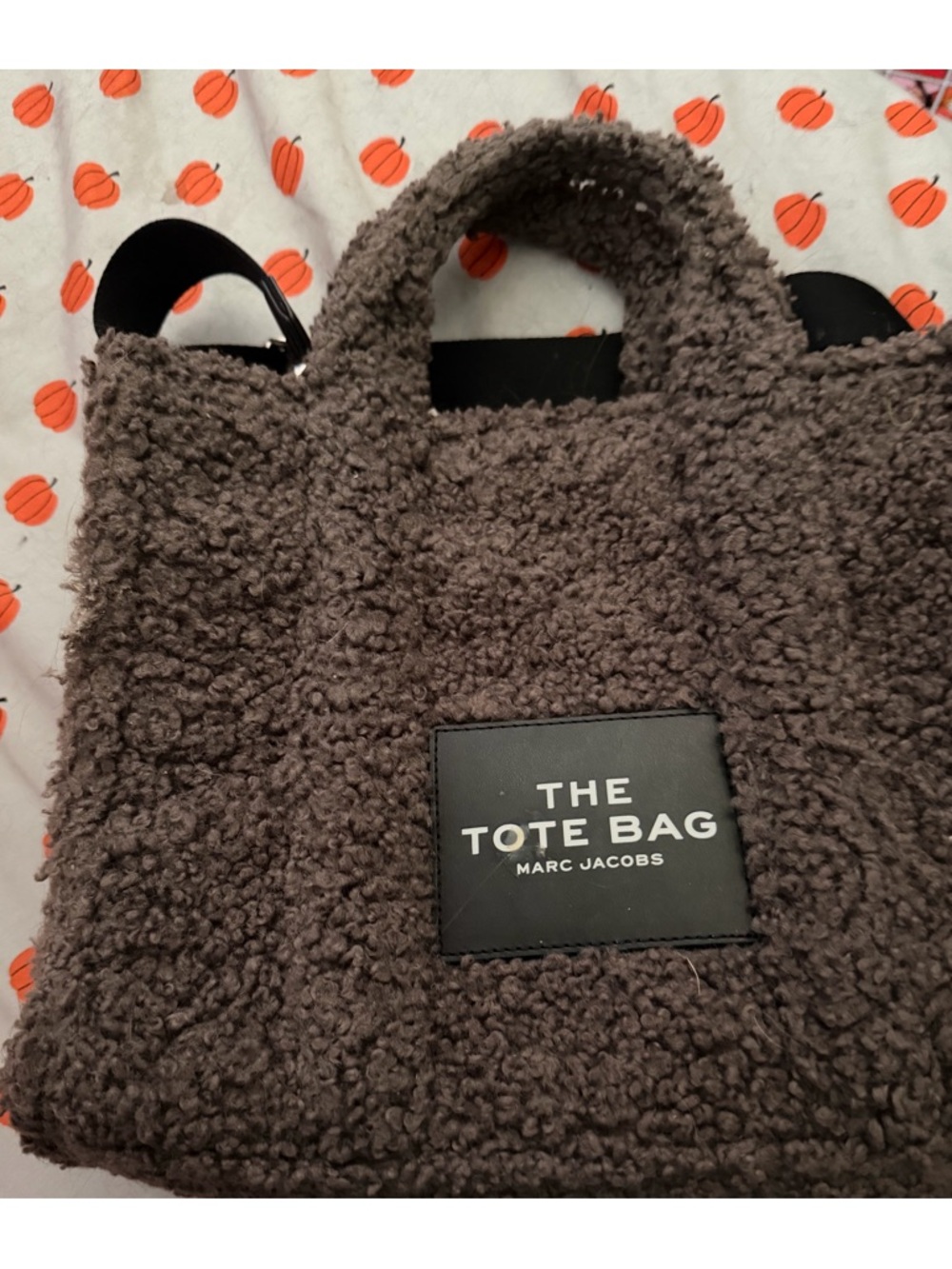 Marc Jacobs Brown Shearling 'The Tote Bag'
